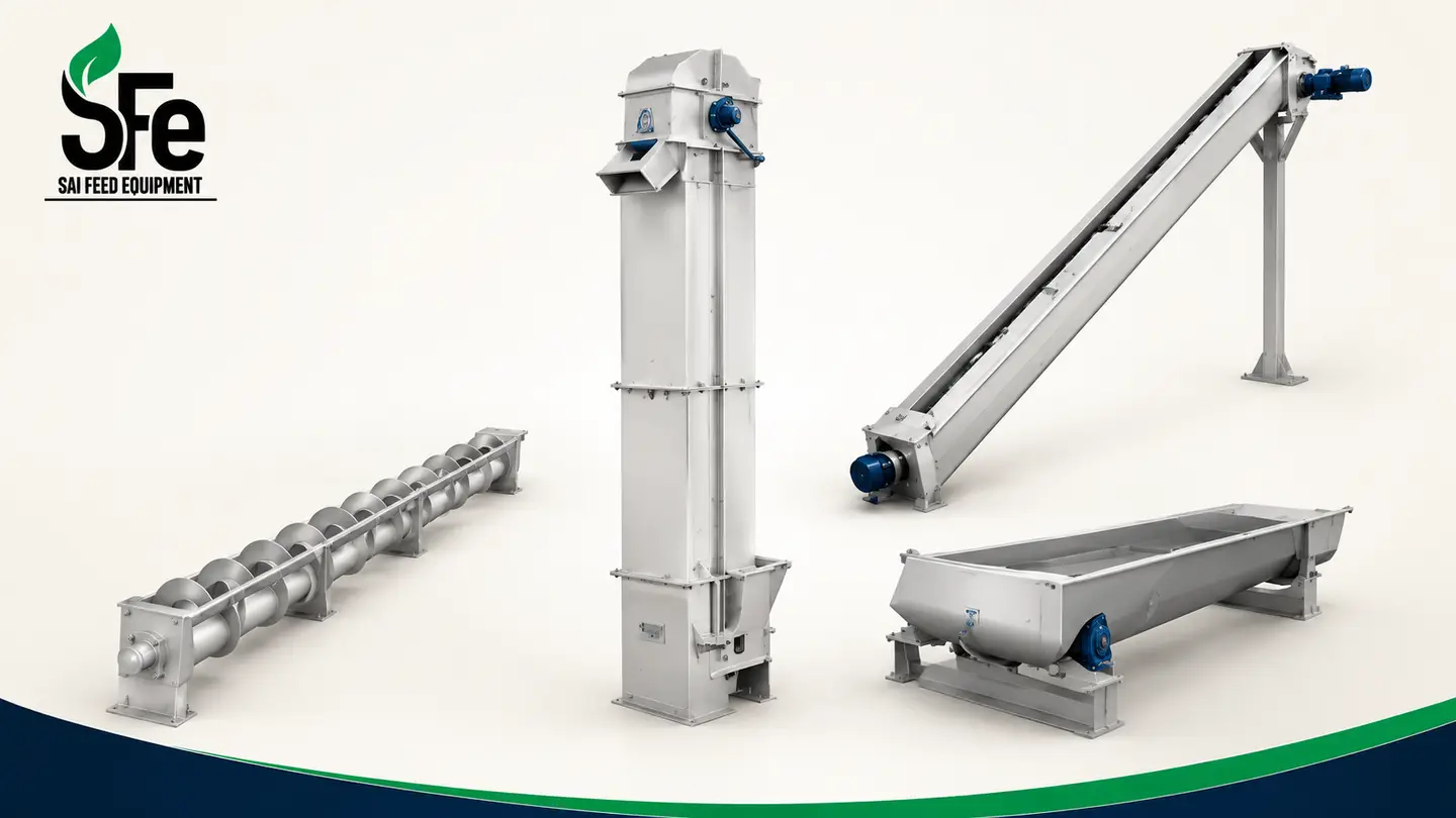 Material Handling Equipment by Sai Feed Equipment