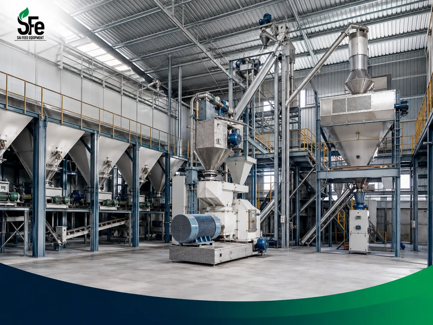 Feed plant interior