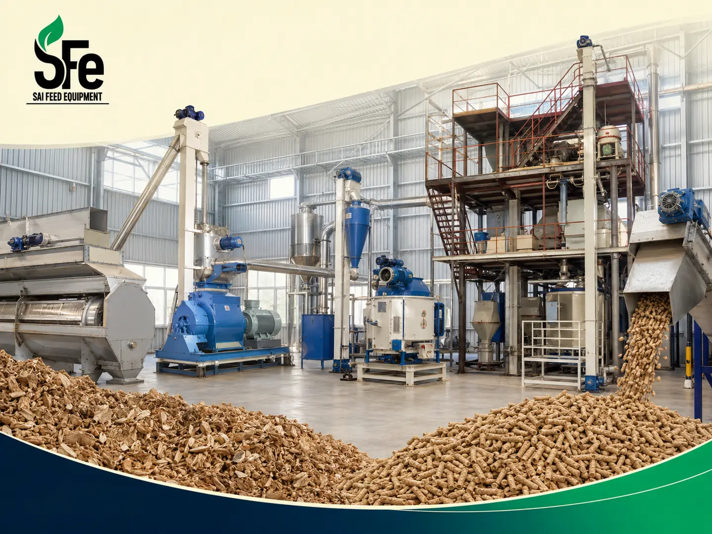 Biomass and Wood Plant by Sai Feed Equipment